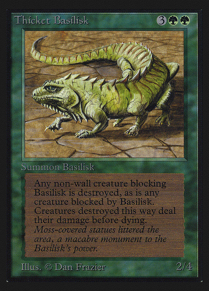 Thicket Basilisk [International Collectors’ Edition] | Devastation Store