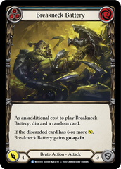 Breakneck Battery (Blue) [WTR013] Unlimited Edition Rainbow Foil - Devastation Store | Devastation Store