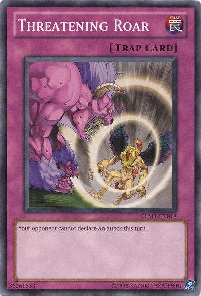Threatening Roar [DEM1-EN018] Common | Devastation Store