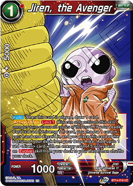 Jiren, the Avenger (BT14-018) [Cross Spirits] | Devastation Store