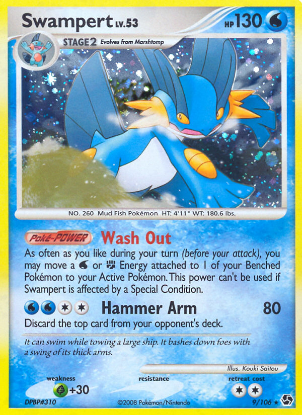 Swampert (9/106) [Diamond & Pearl: Great Encounters] | Devastation Store