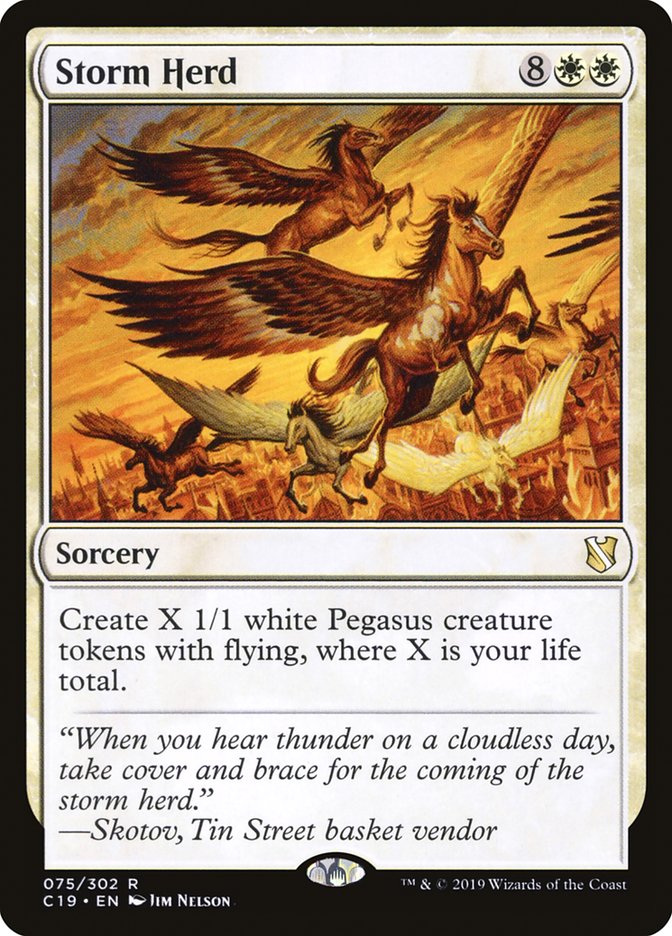 Storm Herd [Commander 2019] | Devastation Store