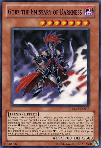 Gorz the Emissary of Darkness (Purple) [DL13-EN013] Rare | Devastation Store