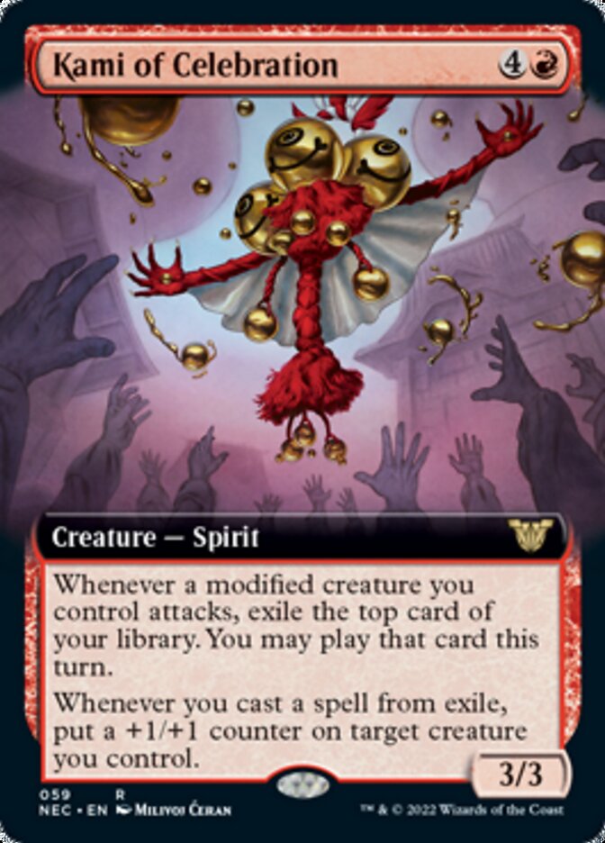 Kami of Celebration (Extended) [Kamigawa: Neon Dynasty Commander] | Devastation Store