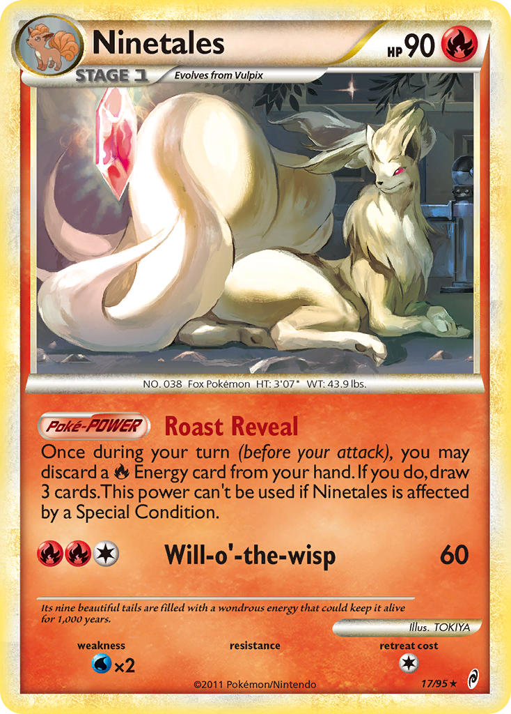 Ninetales (17/95) [HeartGold & SoulSilver: Call of Legends] | Devastation Store