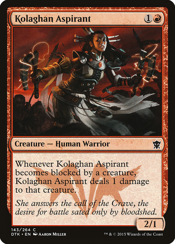 Kolaghan Aspirant [Dragons of Tarkir] | Devastation Store