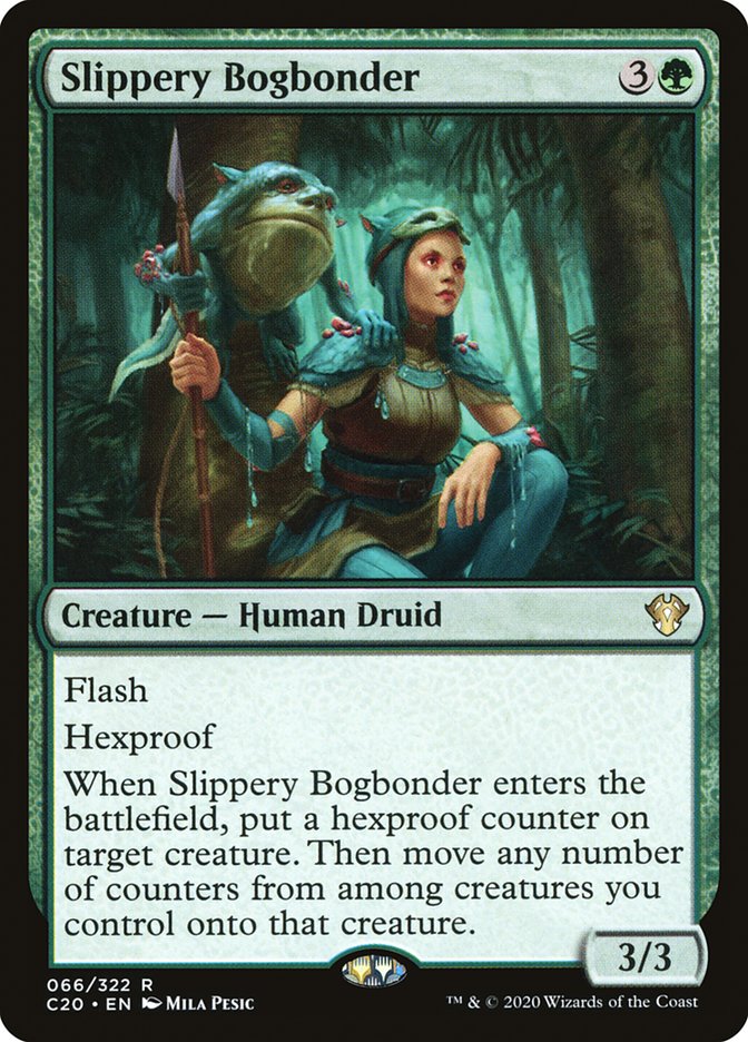 Slippery Bogbonder [Commander 2020] | Devastation Store