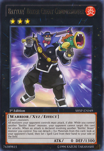 Battlin' Boxer Cheat Commissioner [SHSP-EN049] Rare | Devastation Store