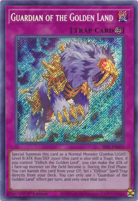Guardian of the Golden Land [SESL-EN032] Secret Rare | Devastation Store