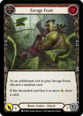 Savage Feast (Red) [WTR014] Unlimited Edition Rainbow Foil - Devastation Store | Devastation Store