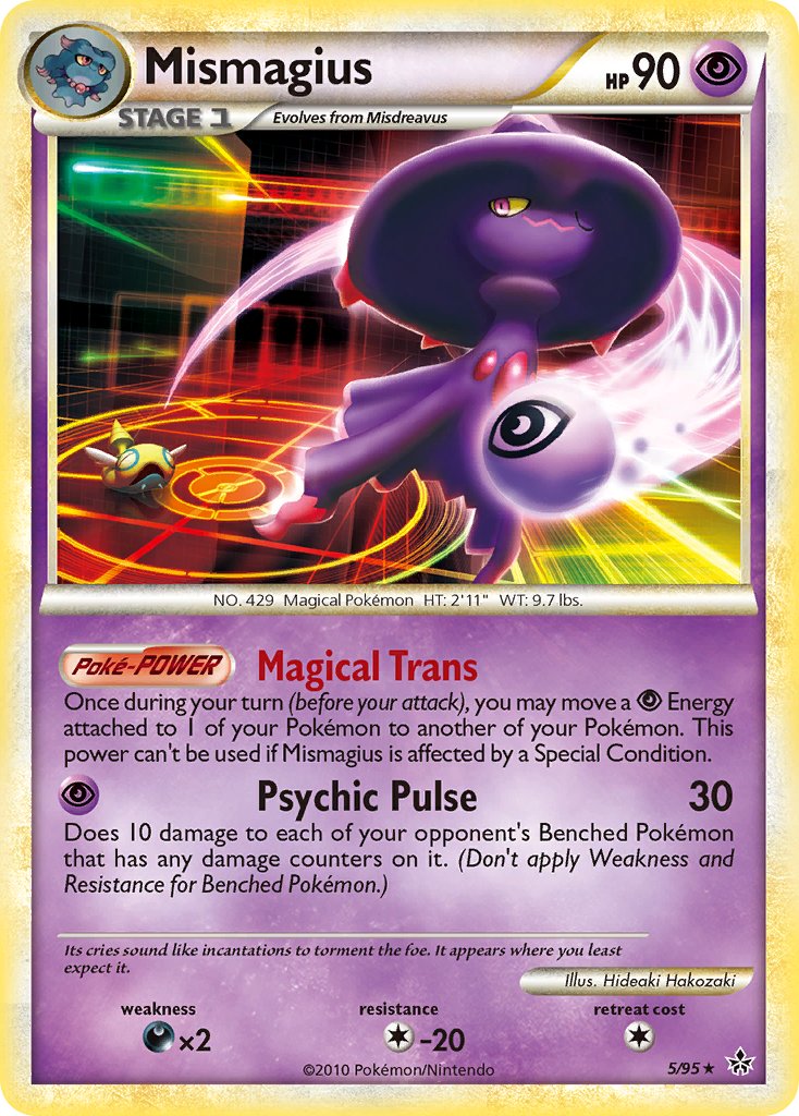 Mismagius (5/95) (Theme Deck Exclusive) [HeartGold & SoulSilver: Unleashed] | Devastation Store