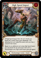 High Speed Impact (Red) [CRU106] 1st Edition Normal - Devastation Store | Devastation Store