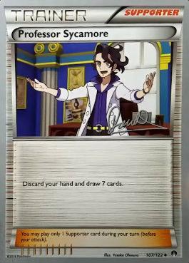 Professor Sycamore (107/122) (Infinite Force - Diego Cassiraga) [World Championships 2017] | Devastation Store