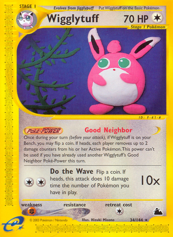 Wigglytuff (34/144) [Skyridge] | Devastation Store