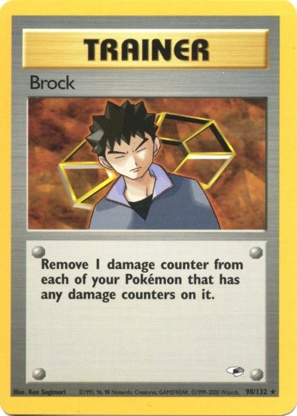 Brock (98/132) [Gym Heroes Unlimited] | Devastation Store