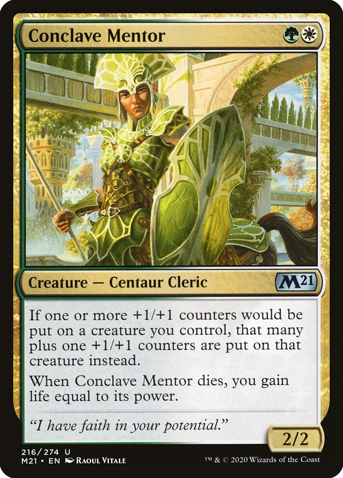 Conclave Mentor [Core Set 2021] | Devastation Store