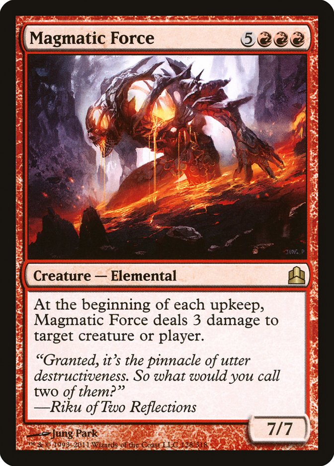 Magmatic Force [Commander 2011] - Devastation Store | Devastation Store