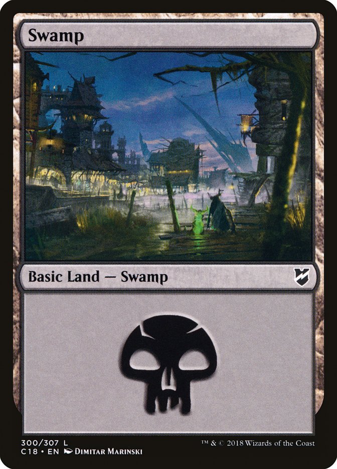 Swamp (300) [Commander 2018] - Devastation Store | Devastation Store