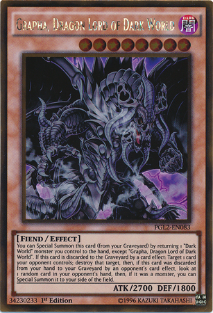 Grapha, Dragon Lord of Dark World [PGL2-EN083] Gold Rare | Devastation Store