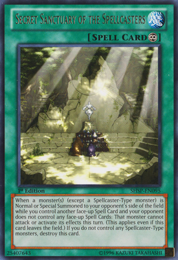Secret Sanctuary of the Spellcasters [SHSP-EN095] Rare | Devastation Store