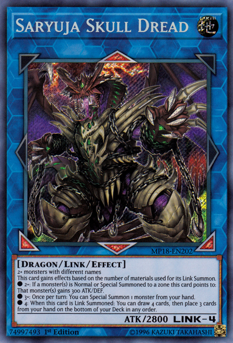 Saryuja Skull Dread [MP18-EN202] Secret Rare | Devastation Store