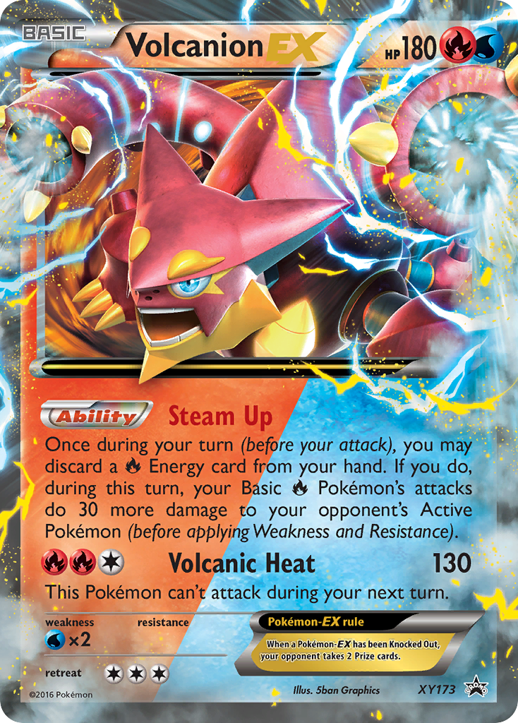 Volcanion EX (XY173) [XY: Black Star Promos] | Devastation Store