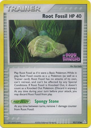 Root Fossil (93/110) (Stamped) [EX: Holon Phantoms] | Devastation Store