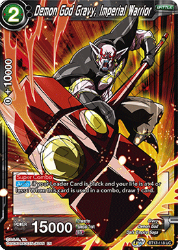 Demon God Gravy, Imperial Warrior (BT17-118) [Ultimate Squad] | Devastation Store