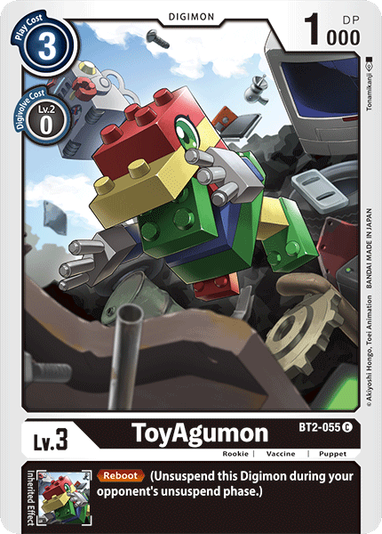 ToyAgumon [BT2-055] [Release Special Booster Ver.1.0] | Devastation Store