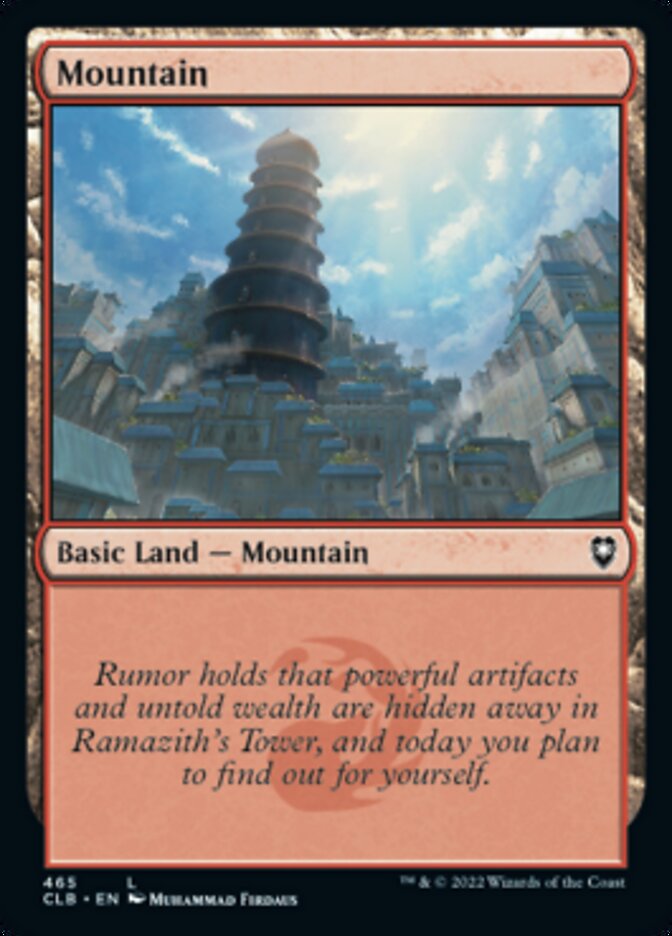 Mountain (465) [Commander Legends: Battle for Baldur's Gate] | Devastation Store