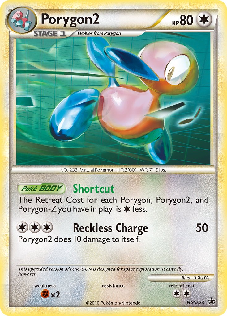 Porygon2 (HGSS23) [HeartGold & SoulSilver: Black Star Promos] | Devastation Store