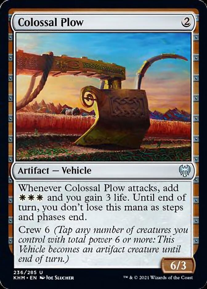 Colossal Plow [Kaldheim] | Devastation Store