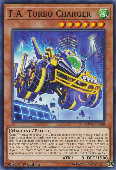 F.A. Turbo Charger [MP18-EN160] Common | Devastation Store