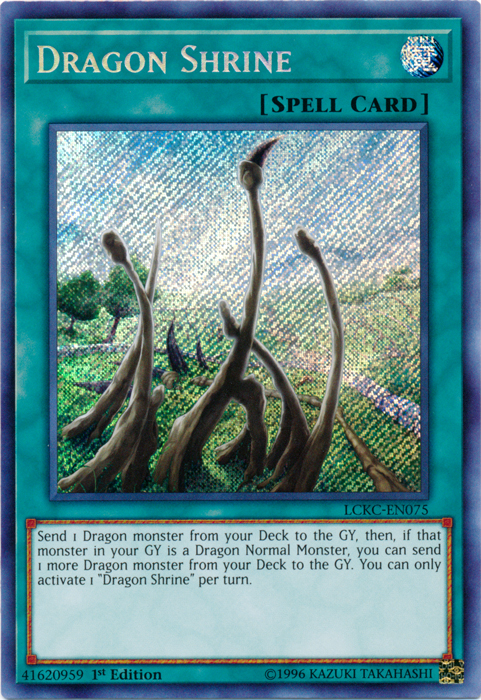 Dragon Shrine [LCKC-EN075] Secret Rare | Devastation Store