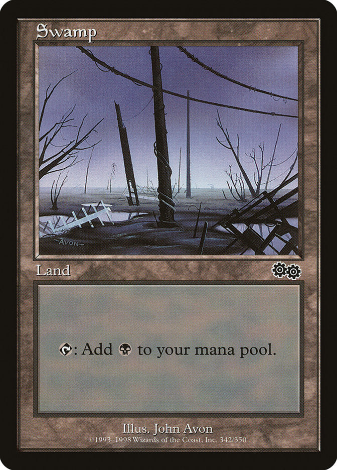 Swamp (342) [Urza's Saga] | Devastation Store