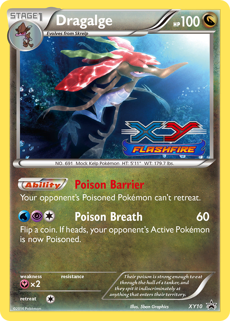 Dragalge (XY10) [XY: Black Star Promos] | Devastation Store