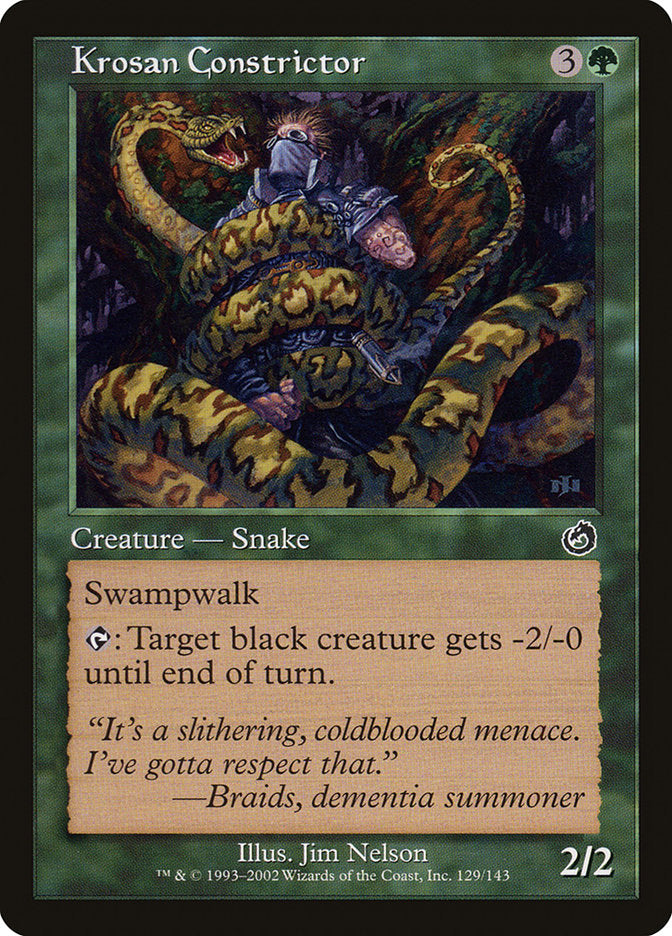 Krosan Constrictor [Torment] | Devastation Store