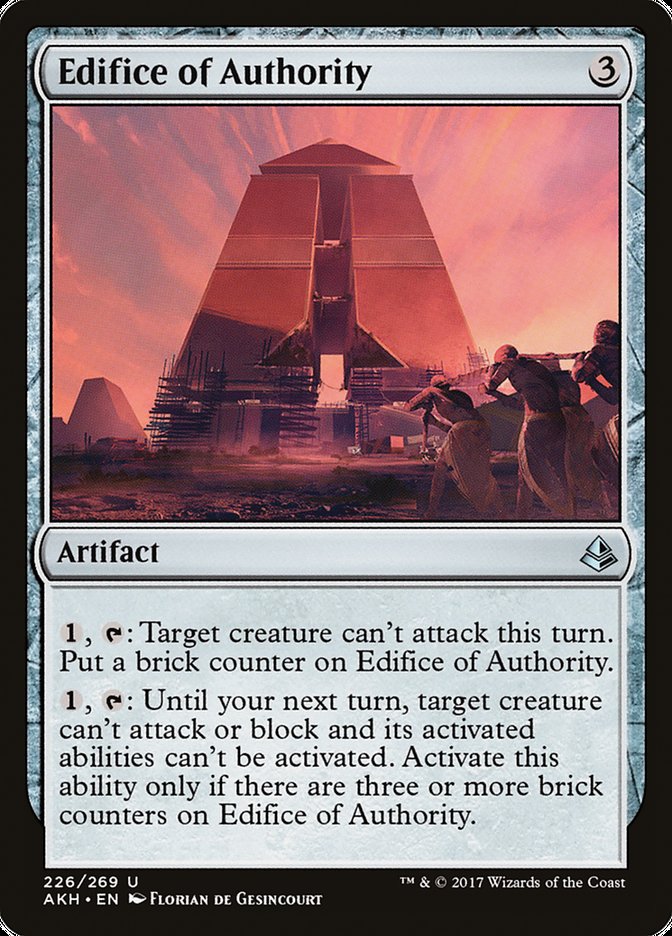Edifice of Authority [Amonkhet] - Devastation Store | Devastation Store