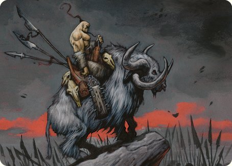 Godo, Bandit Warlord Art Card [Commander Masters Art Series] | Devastation Store