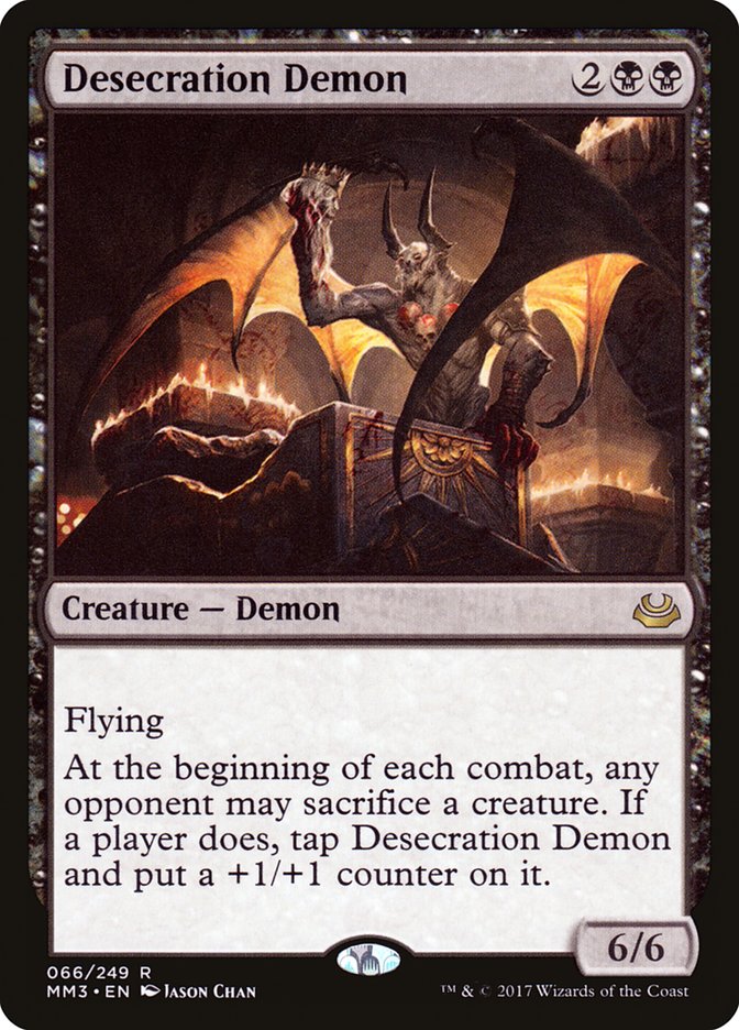 Desecration Demon [Modern Masters 2017] - Devastation Store | Devastation Store