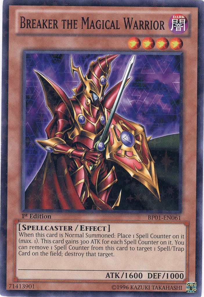 Breaker the Magical Warrior [BP01-EN061] Starfoil Rare | Devastation Store
