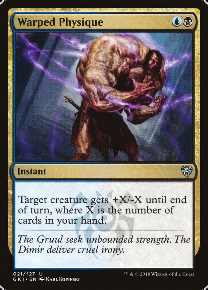Warped Physique [Guilds of Ravnica Guild Kit] | Devastation Store