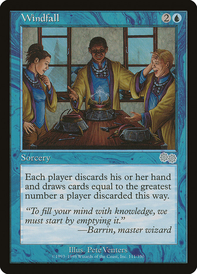 Windfall [Urza's Saga] - Devastation Store | Devastation Store