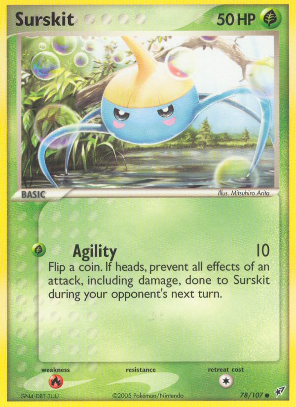 Surskit (78/107) [EX: Deoxys] | Devastation Store