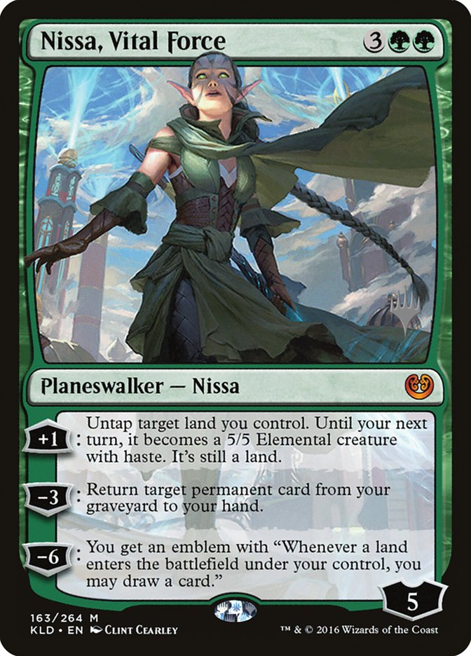 Nissa, Vital Force [Kaladesh Promos] | Devastation Store