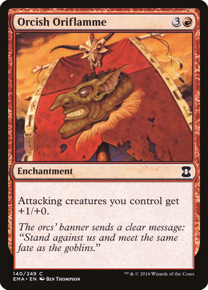 Orcish Oriflamme [Eternal Masters] | Devastation Store