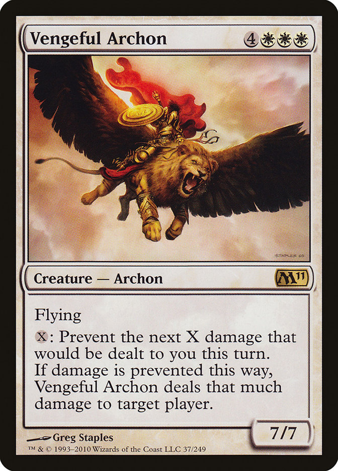 Vengeful Archon [Magic 2011] | Devastation Store