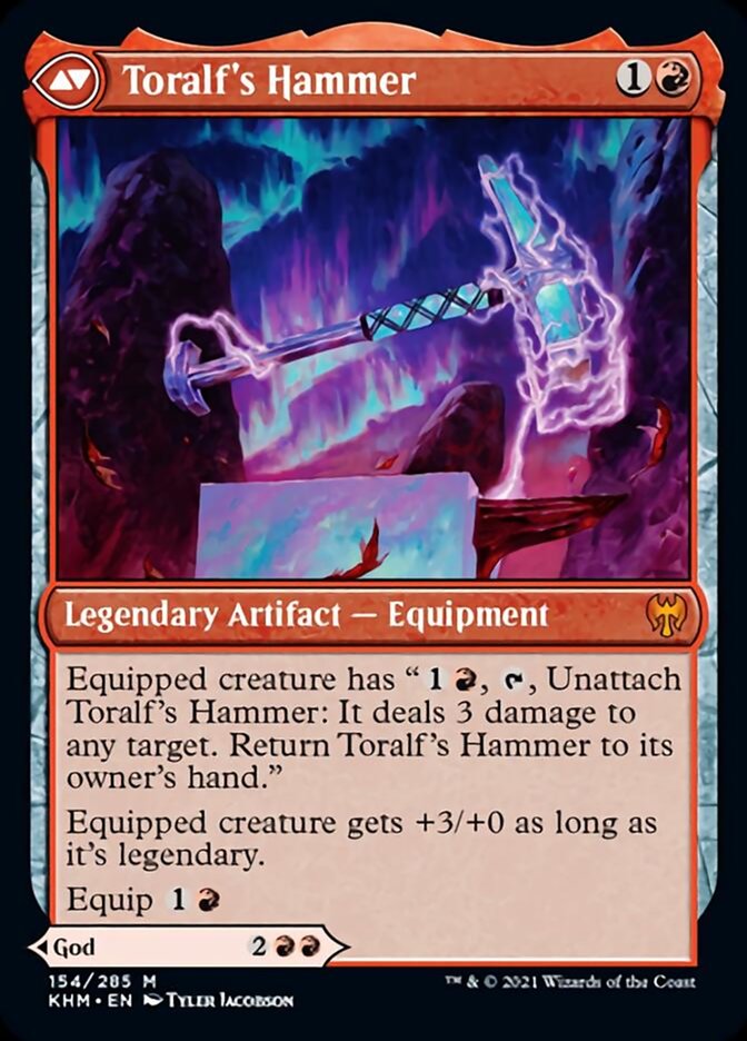 Toralf, God of Fury // Toralf's Hammer [Kaldheim] | Devastation Store