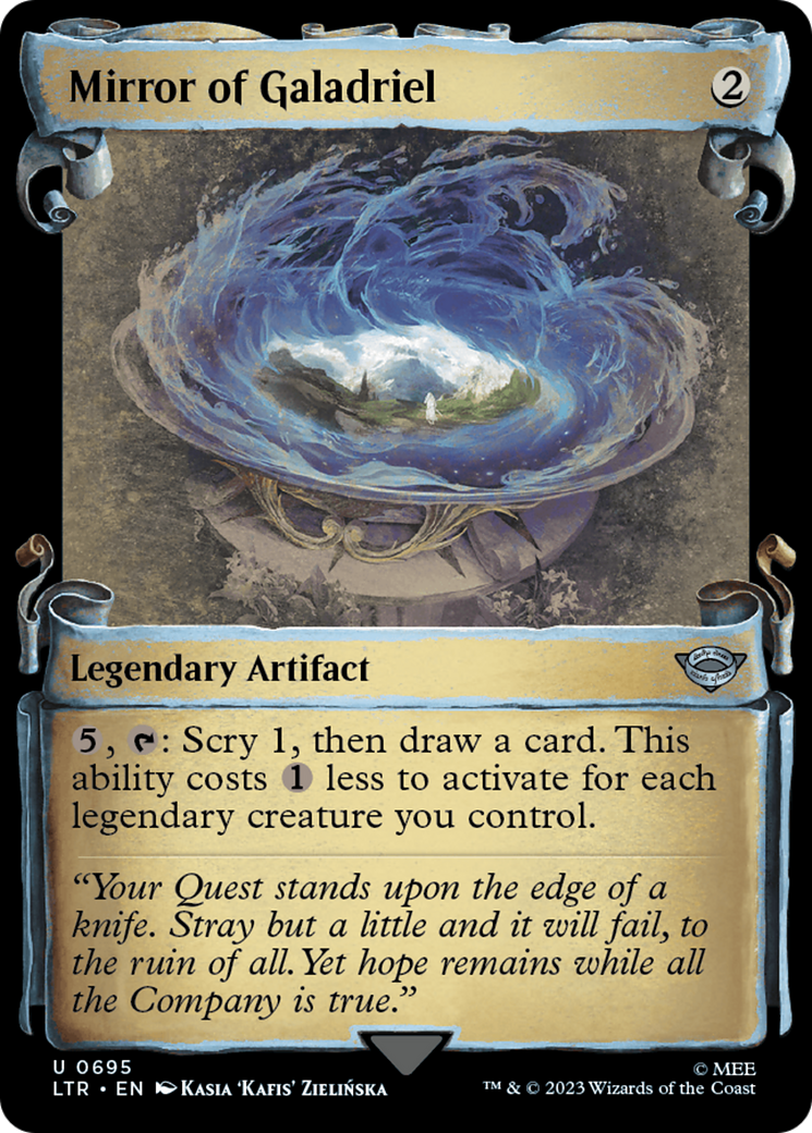 Mirror of Galadriel [The Lord of the Rings: Tales of Middle-Earth Showcase Scrolls] | Devastation Store