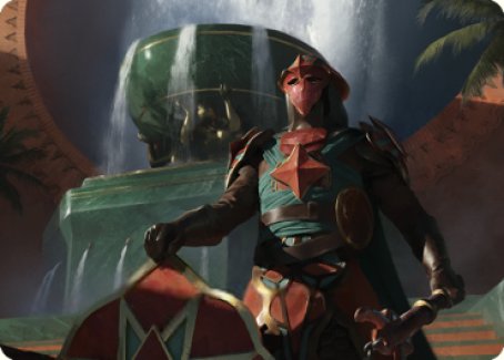 Tomakul Honor Guard Art Card [The Brothers' War Art Series] | Devastation Store